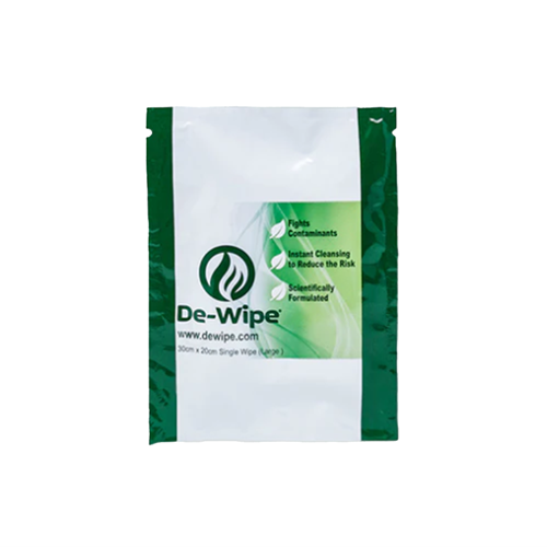 DeWipe Biodegradable Single Wipe